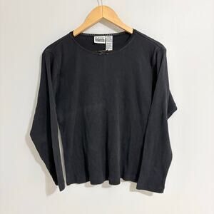 Women's Whimsygoth Basic Editions Lace Goth Longsleeve Layering Medium Shirt